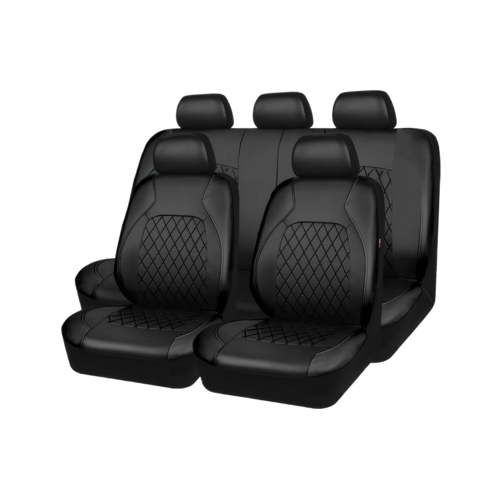 Car Seat Covers Set Resistant To Dirt Wear Easy To Clean Universal Full Set Trucks SUV Not Fall Off.