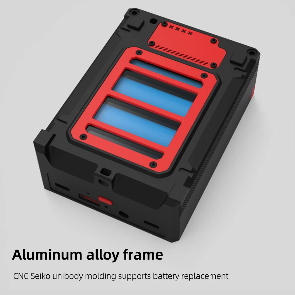 200W Powerbank Case 2-calowy ekran DC Regulowany 20000 mah 21700 Bez spawania Aluminiowa dioda LED i RGB Laptop Telefon UPS PD Zestaw szybkiego ładowania