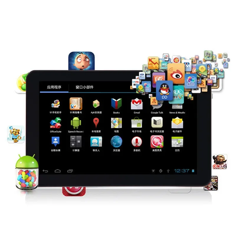 9 بوصة 8G MP4 MP3 بلوتوث HD لاعب اللوحي اللاسلكية فيديو صور تسجيل الكتاب الإلكتروني واي فاي ألعاب الإنترنت وحدة التحكم نظام أندرويد 4.4