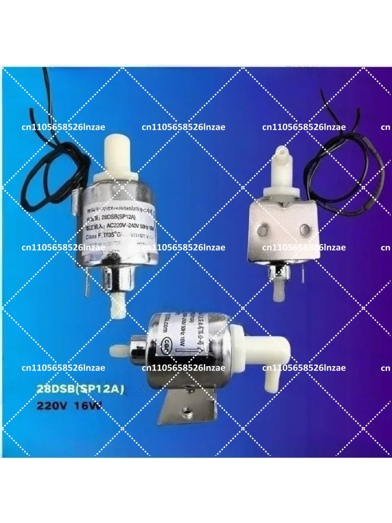 Electromagnetic Pump Injector Cleaner 220V Self-Priming Micro 16W for Hood Cleaning