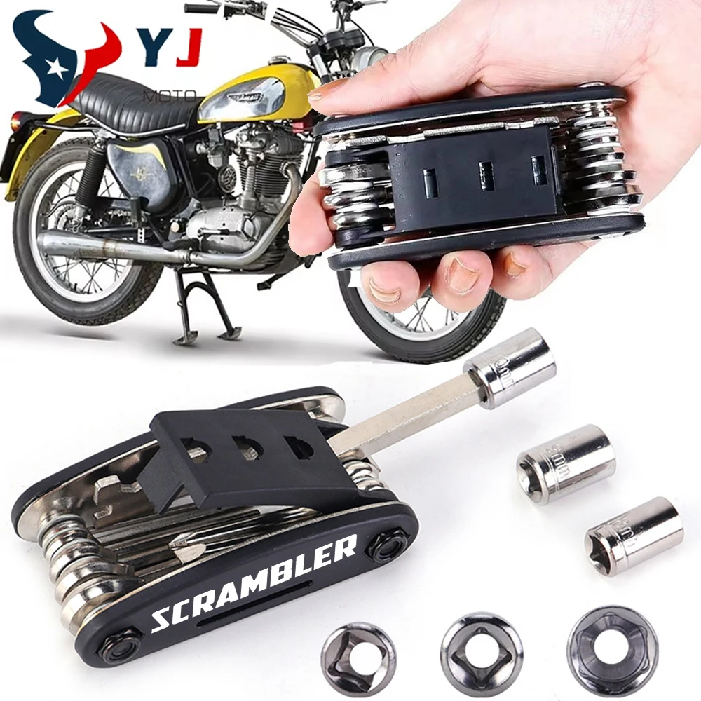 Инструменты для мотоциклов, комбинированный инструмент, набор отверток для ремонта, аксессуары для DUCATI Scrambler 400 800 1100 350 450 Sixty2 Scramler X