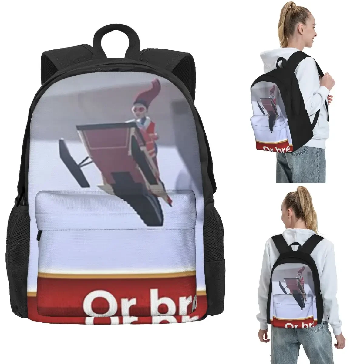 The Animated Series Carmen Sandiego Backpack Hot Sale Daypack Large Capacity Children BookBag School Bag  for Men Women
