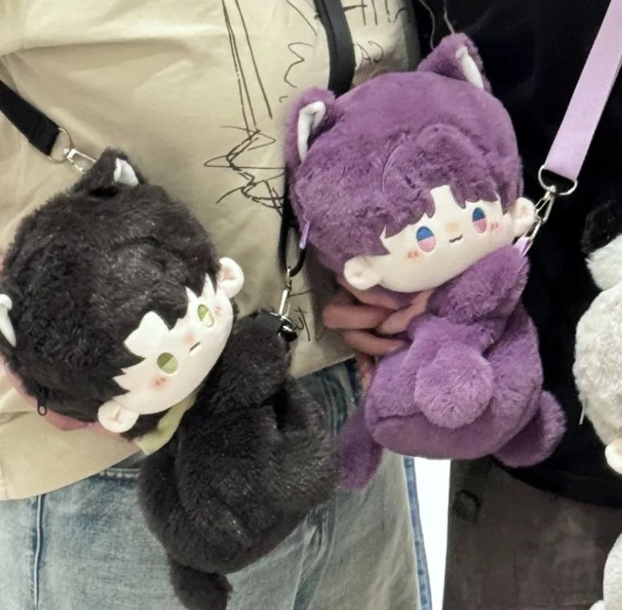 ゲーム愛とディープスペースゼインザビエルラファエルコスプレクロスボディバッグバックパックぬいぐるみハンドバッグショルダーバッグユニセックス財布ギフト