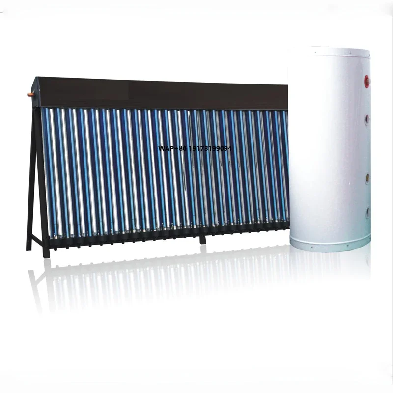 Copper-Pipe Split Balcony Solar Water Heater with Pressure Solar Collector System U Heat Pipe Water Heating System