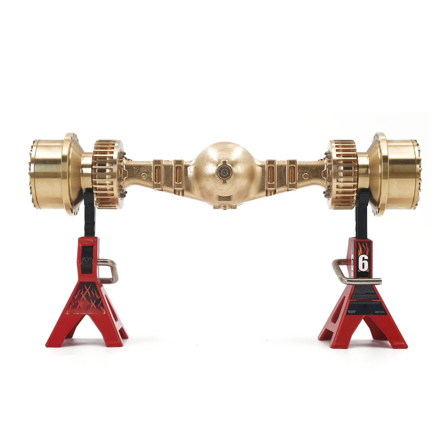 1/14 Velocità laterale in metallo Assale posteriore Assale anteriori per caricatore idraulico RC JDM-198 ZW370 JDM-88 JDM-166 E450C Camion articolato