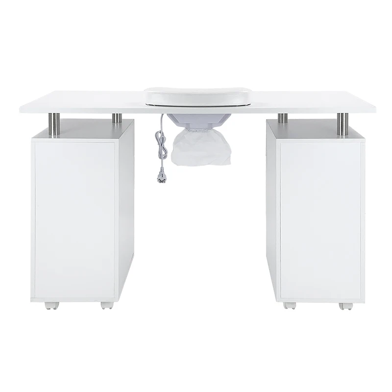 Wholesale Professional Nail Table Multi-Functional Beauty Salon Furniture Manicure Table Desk Mesas De Manicure Tables With Fan