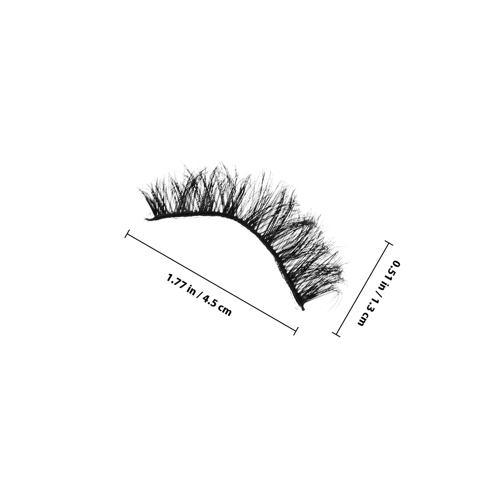 20 Paar falsche Wimpern, kurze klassische gefälschte Wimpern für Frauen, natürlicher Look, Make-up-Zubehör, zum Üben falscher Wimpern