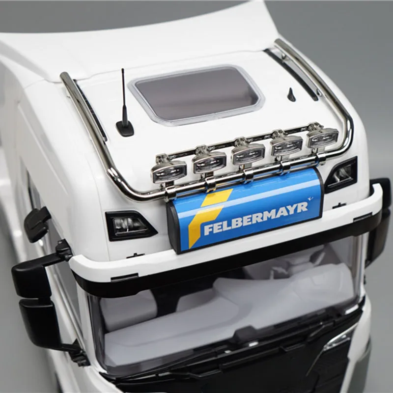 RC Camion Simulazione LED Light Box Visiera luminosa per 1/14 Tamiya SCANIA 770S 56368 R620 VOLVO FH16 BENZ 3363 MAN TGX FAI DA TE