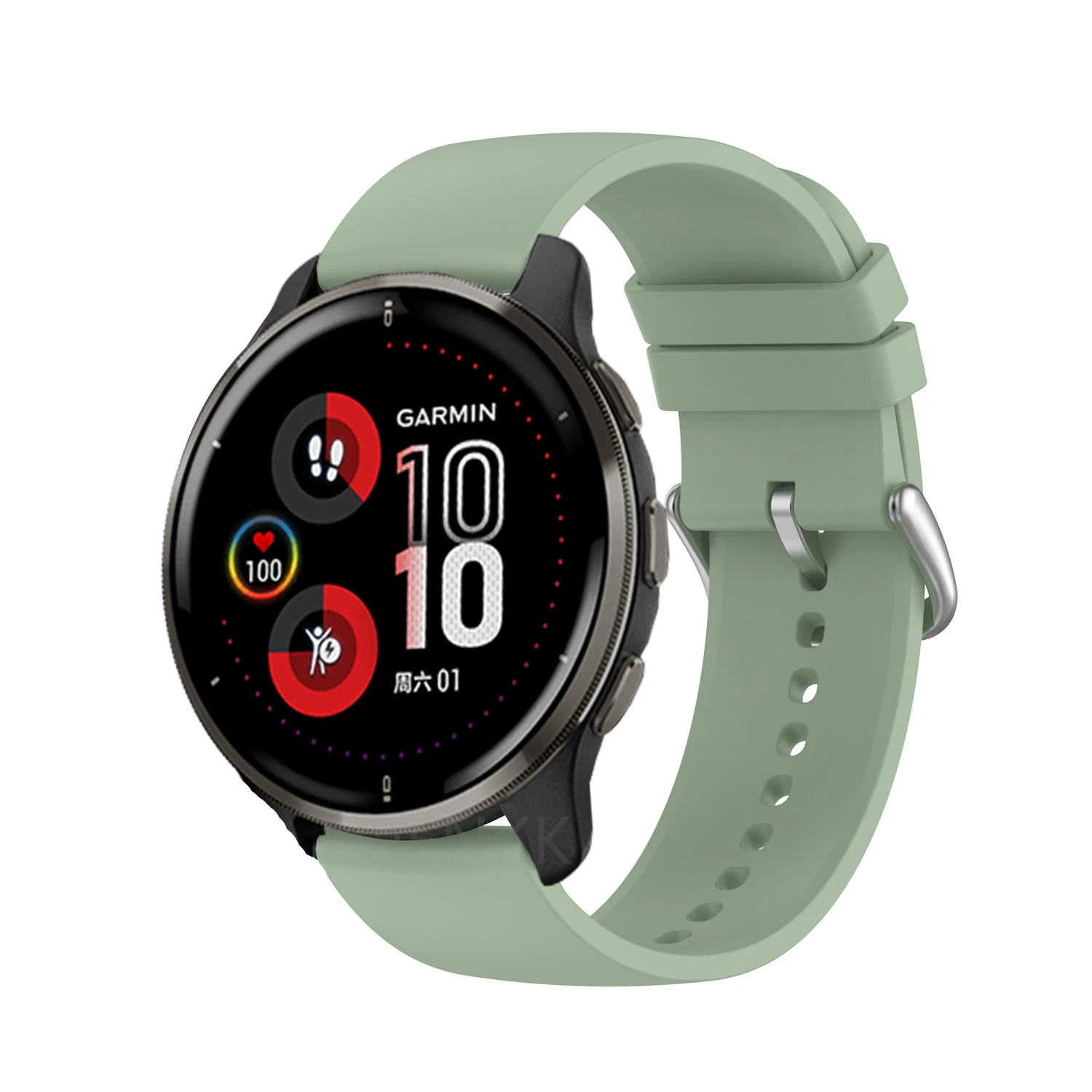 Силиконовый спортивный браслет для Garmin шнур 2 Plus, ремешок для Garmin Vivoactive 4 3/Forerunner 245 158/Vivomove, спортивный ремешок для наручных часов
