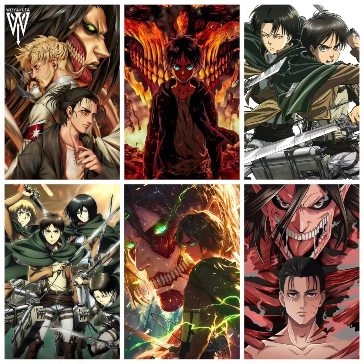 pintura-a-oleo-por-numeros-tema-anime-«ataque-dos-titas»-para-pintar-em-casa-ideal-para-decoracao-de-paredes-e-como-presente