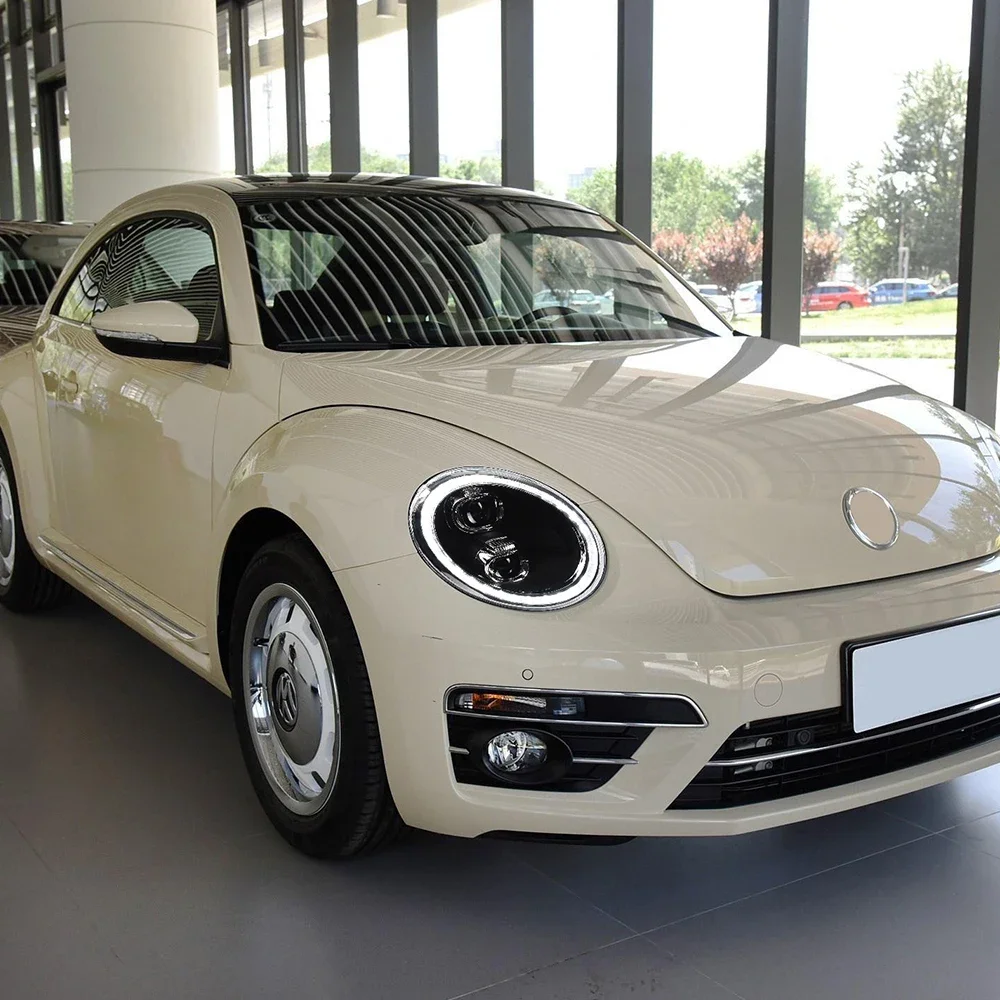 

Автомобильные передние фонари для Beetle 2013-2019, обновление сборки, авто светодиодные фары, линзы проектора, мигающий сигнальный свет, аксессуары для инструментов