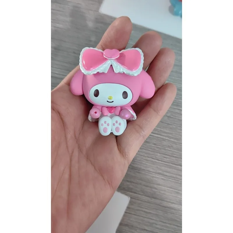 Sanrio Figure Melody Cinnamoroll Pochacco Pom Pom Purin Ornaments Accessories Childreen Collection Present