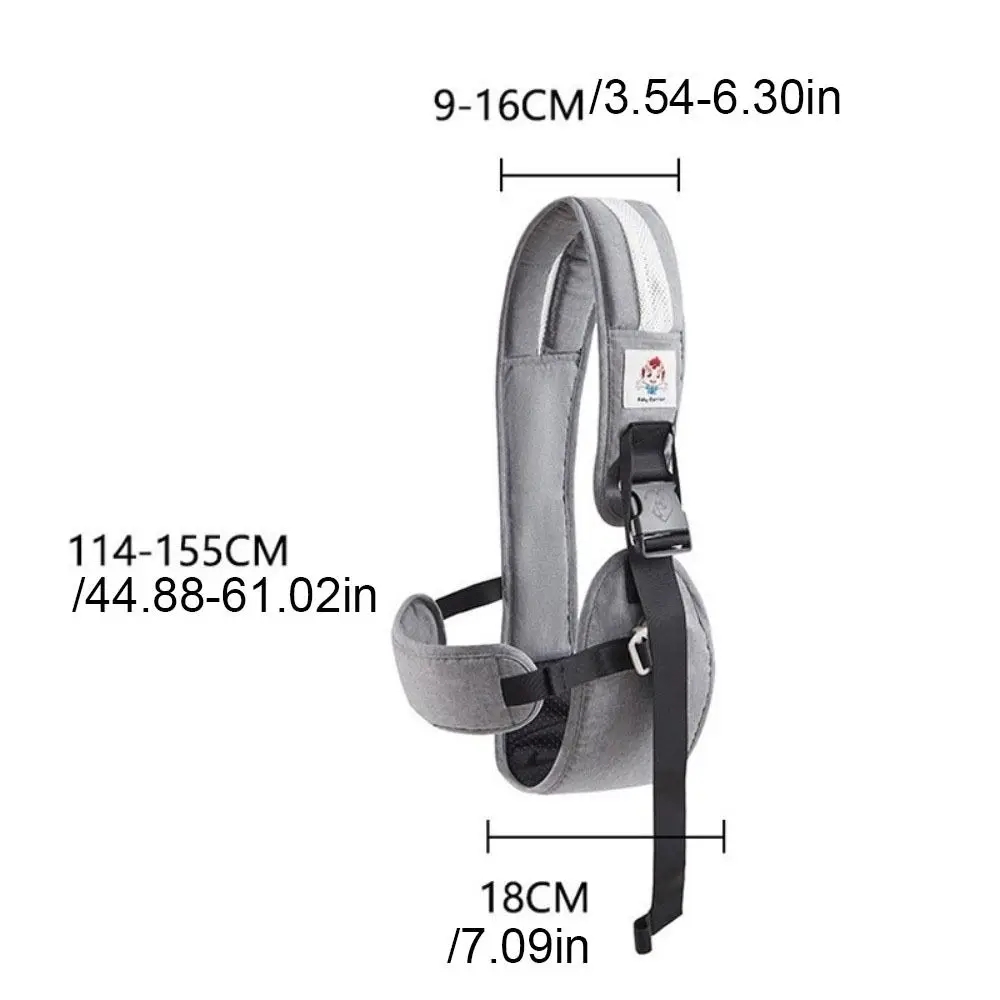 الوليد الجبهة عقد الطفل التفاف الناقل الرضع الكنغر حقيبة القطن الرضع حقائب الظهر شبكة مع حماية الخصر
