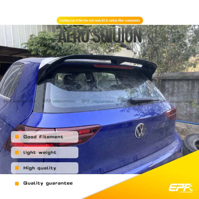 

For Golf 8 TSI GTI CLUB Type Rear Spoiler | Aerodynamic Stability & Sporty Exterior Upgrade