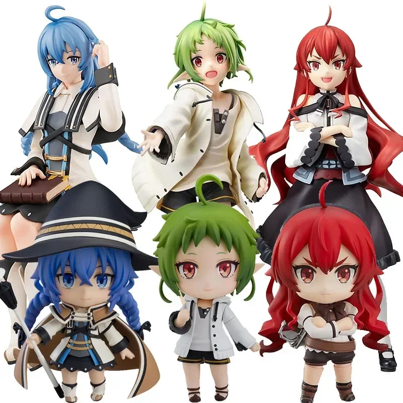 

10CM Mushoku Tensei Jobless Reincarnation Anime Figure Action Figure Roxy Migurdia Isekai Ittara Honki Dasu Figurine Model Toys