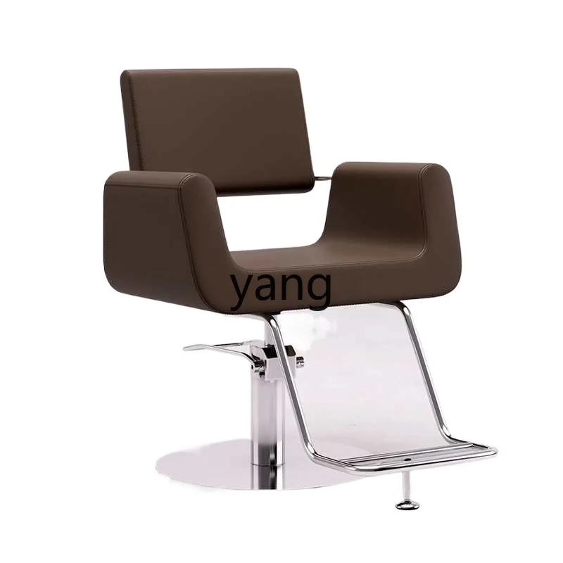 LH  barber shop hair salon special chair perm and dyeing area hair cutting seat can be lifted and lowered high-end
