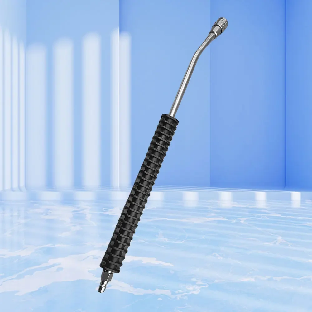Stainless Steel High-Pressure Spray Gun Wand – Jet Washer Lance Nozzle Extension for Pressure Washer & Car Wash