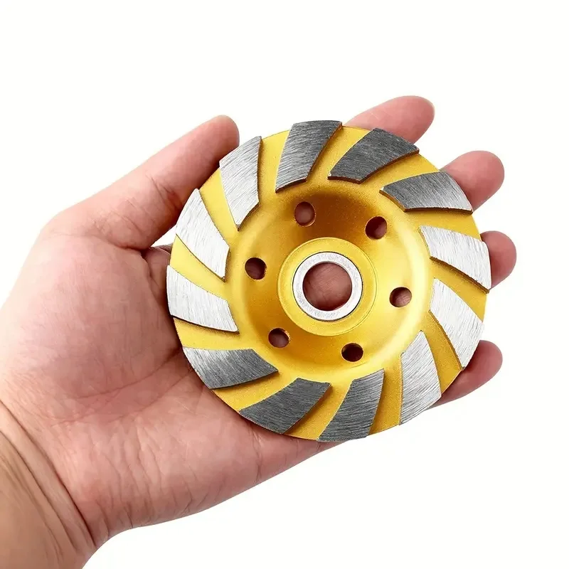 diamante moagem cup wheel heavy duty angle grinder rodas concreto turbo 12 conjuntos 1pc 01