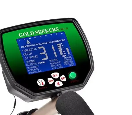 GDS-T1 Outdoor Metal Detector Underground Treasure Hunting High Precision Handheld Gold Copper Coins Silver Dollars Archaeologic