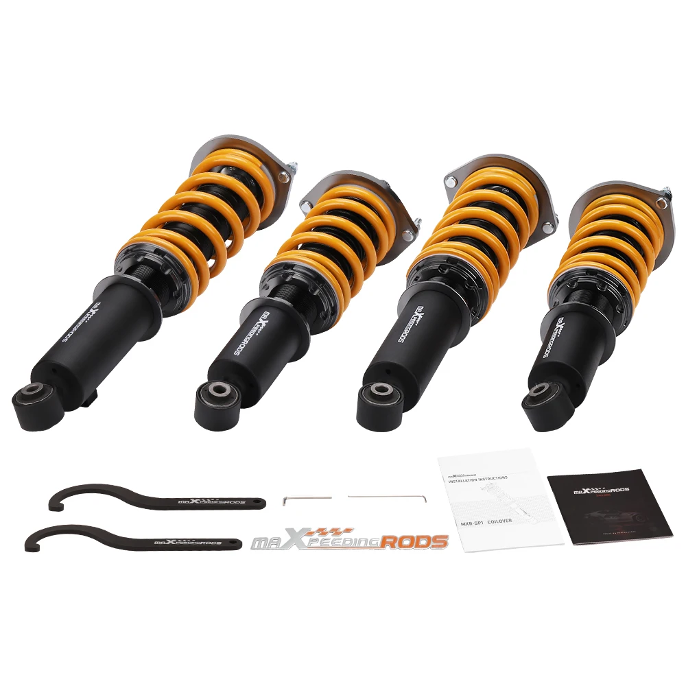 For Adjustable Coilovers Shock Absorber Suspension Kits For Mazda Miata MX5 NA NB Base SE LS 89-05