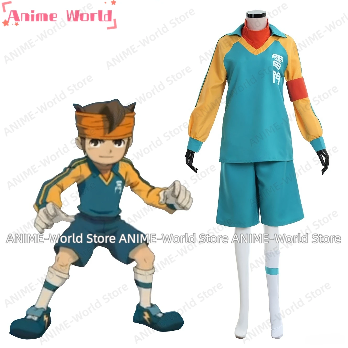 costume-de-cosplay-anime-inazuma-onze-endou-mamoru-uniforme-scolaire-de-football-chemise-et-short-maillot-d'halloween-pour-adultes-et-enfants-taille-personnalisee