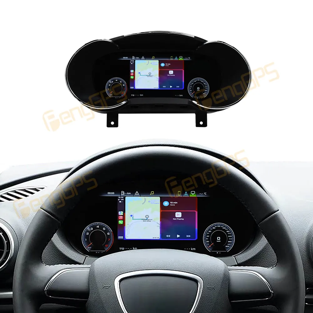 Car Virtual Cockpit Instrument Panel For Audi A3 2014-2020 Digital Cluster Dashboard Auto Speed Meter Display Tachometer Screen