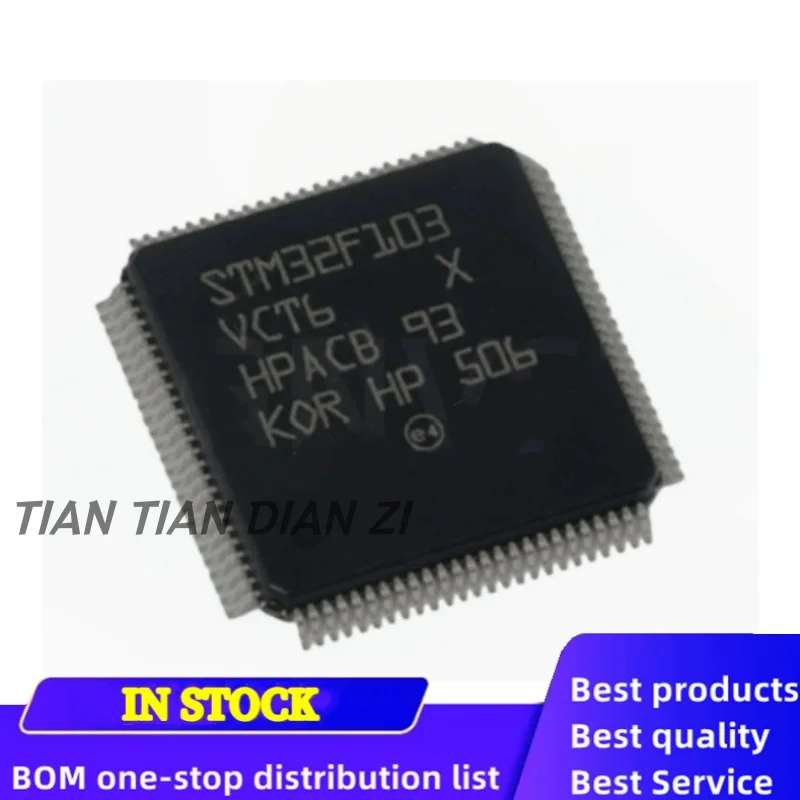 2pcs/lot STM32F103VCT6 STM32F LQFP-100 ic chips in stock