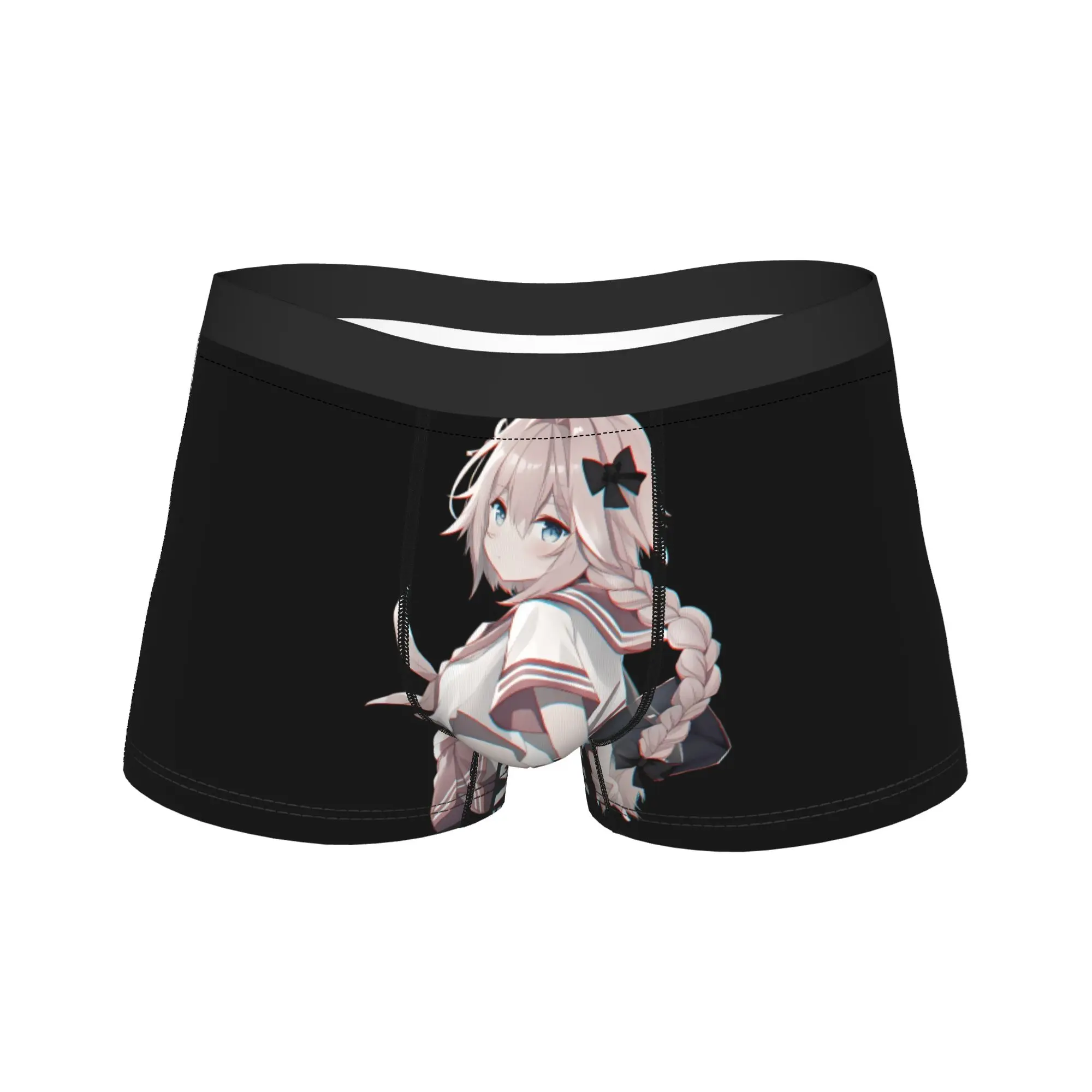 

Мужские трусы Fate Astolfo, дышащие трусы-боксеры больших размеров, 2XL