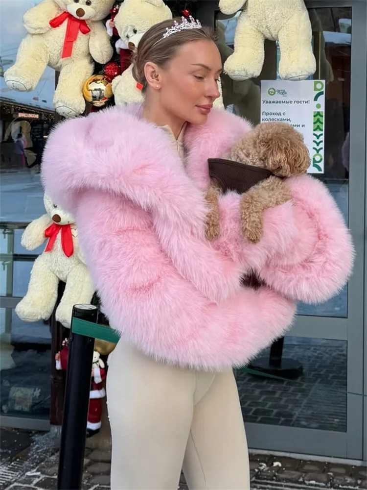 Tossy Winter Lose Pelz Feder Mantel Weibliche Revers Lose Luxus Langarm Patchwork jacke Pendeln frauen Faux Pelzmantel Neue