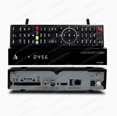 H17COMBO DVB S2 + DVB T2/C Enigma2 Linux OS Receptor de TV por satélite