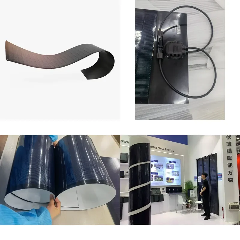 for Customized 100W 200W 300W 400W 500W 1000W  Flexible Solar Panel   Marine Vessel