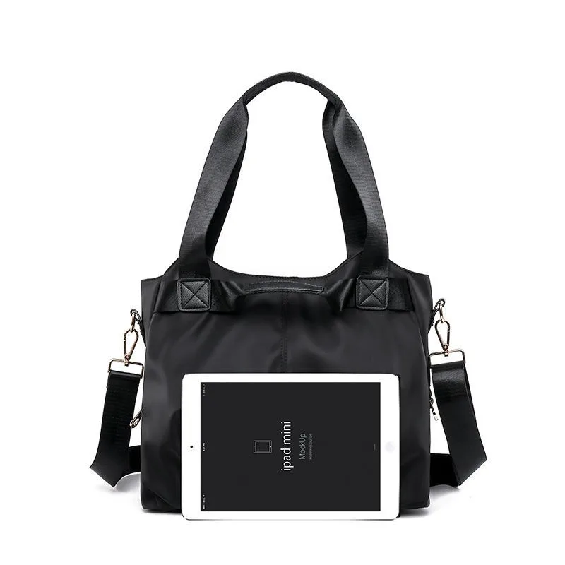 New Style Multi-pocket Tote Bag Commuting Crossbody Bag Fashion All-match Portable One Shoulder Mother Nylon Bag