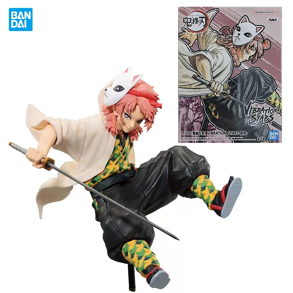 

In Stock Original BANPRESTO VIBRATION STARS Demon Slayer Sabito Figure Anime Model Genuine Boxed Toy