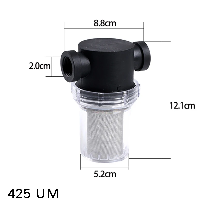 Garden Pond 20mm/25mm/32mm  Mesh Strainer Water Pump Irrigation High Flow Pipeline Filter Accessories