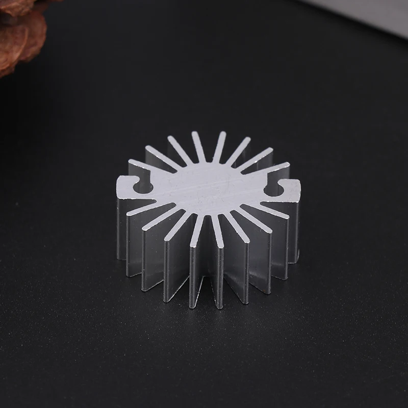 【NEW】23mmX10mm LED Or Single Chip Heatsink Radiator Aluminum 1W Heat Sink Radiator For Household Lamp Radiator Replaceable