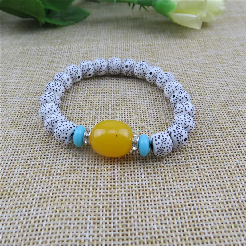 Wholesale Resin Imitation Xingyue Bodhi Gift Bracelet Ethnic Style Men's and Women's Small Gift Buddha Beads Bracelet