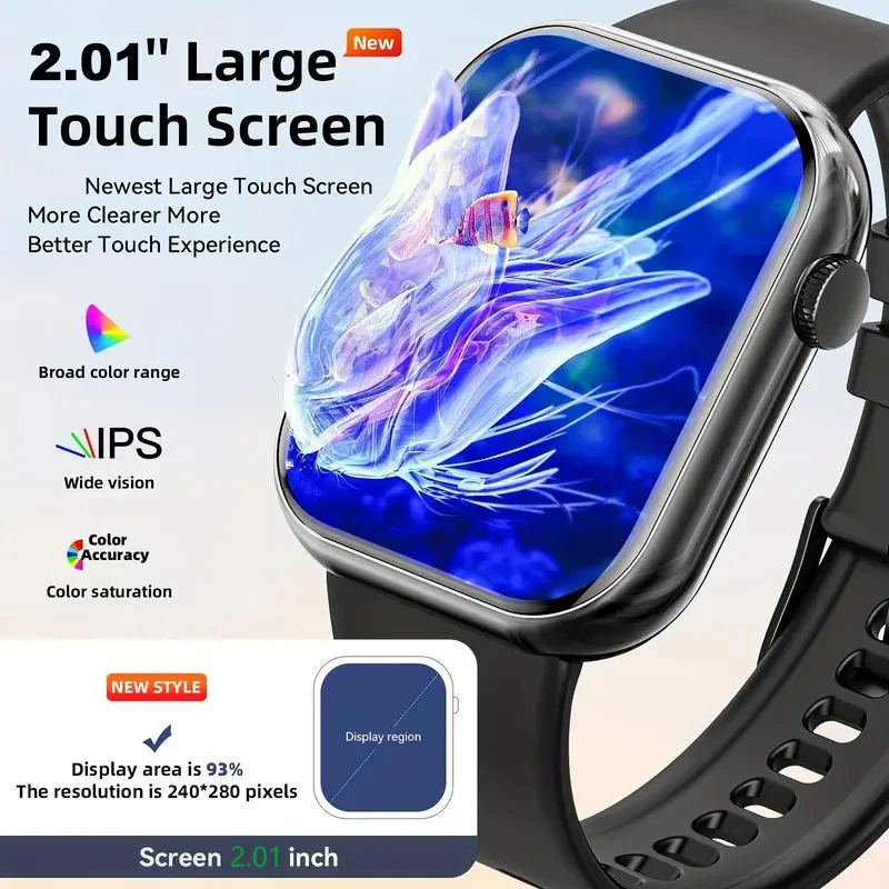 2025 New Smart Watch Men Women 2.01