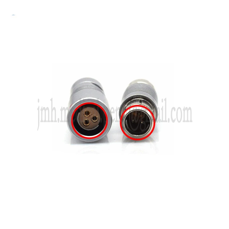 Compatible Fischer 102 M9 0F 2 3 4 5 7 9Pin Waterproof IP68 Push-pull Self-locking Free Male Plug Female Socket Round Connector