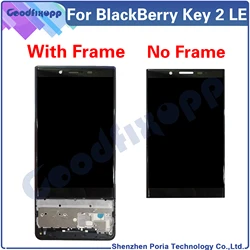 For BlackBerry KEY2 LE BBE100-4 BBE100-5 BBE100-1 BBE100-2 LCD Display Touch Screen Digitizer Assembly Repair Parts Replacement