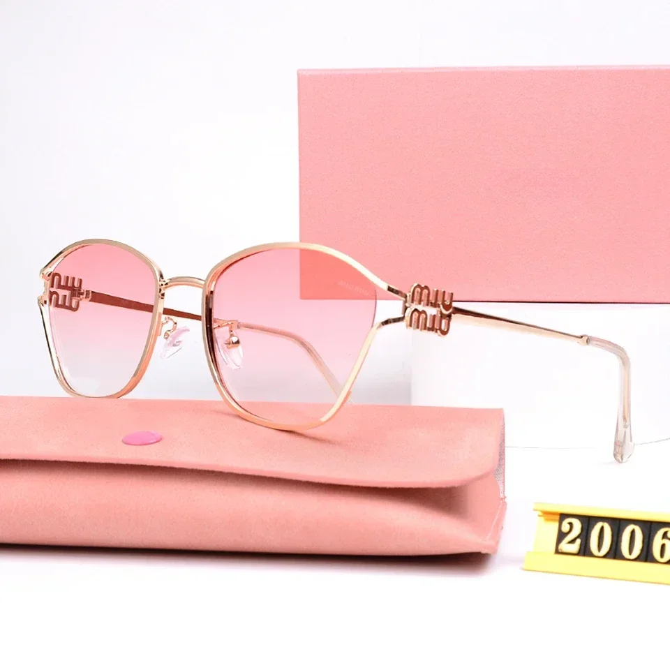 

2025 New Square Metal Sunglasses for Women, UV400 Protection, Anti-Slip Nose Pads, Lightweight for Driving/Outdoor/Travel Baby