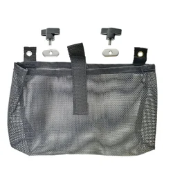 Kayak Canoe Mesh Beverage Beer Pouch Bag With Nuts Screws Fishing Boat Slide Track Mount Tools Storage