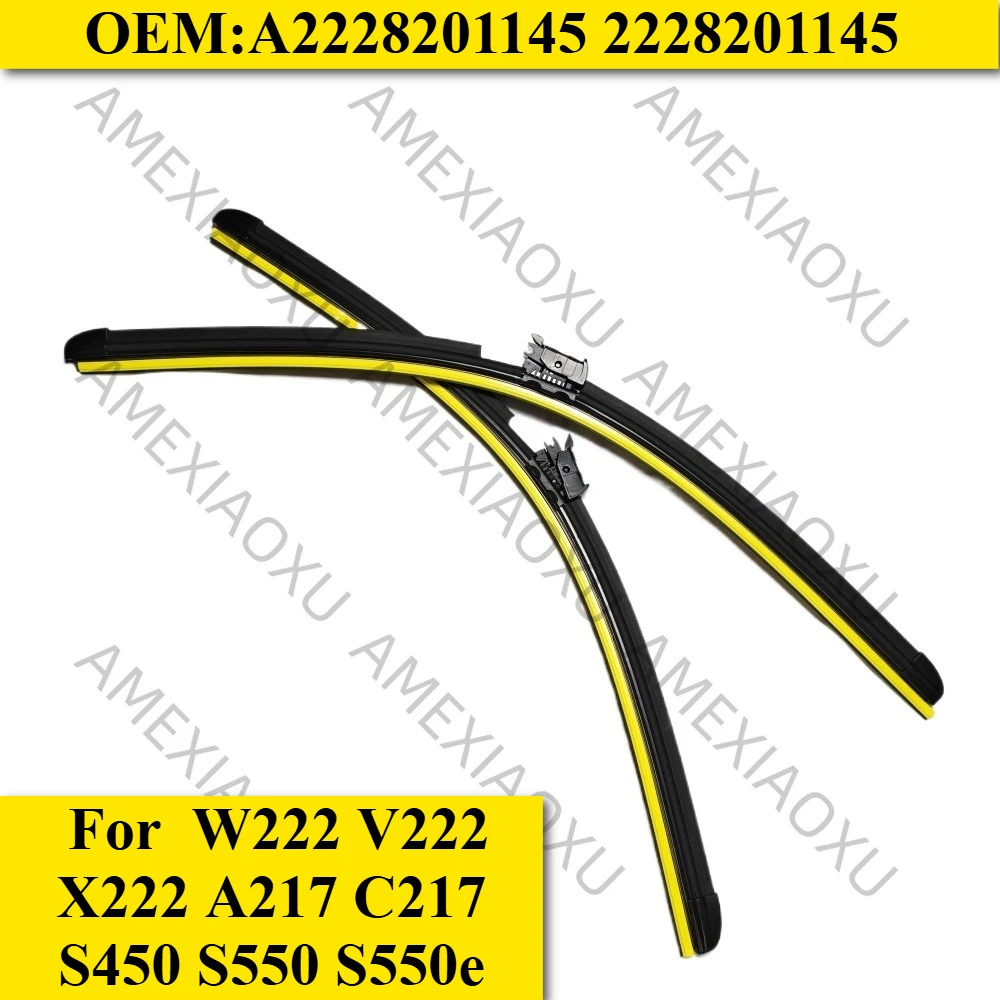 

Oem A2228201145 2228201145 1 Pair Auto Parts Windshield Wiper Blades For W222 V222 X222 A217 C217 S450 S550 S550e