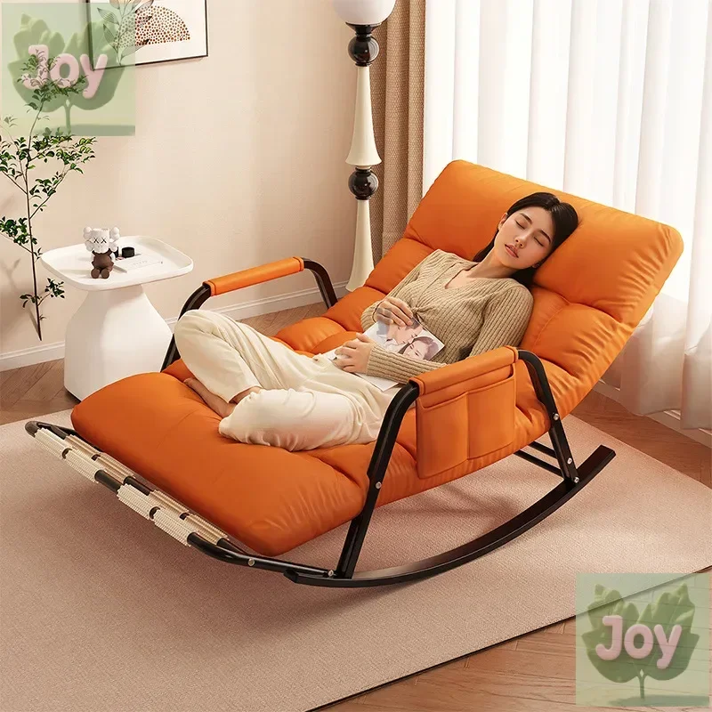 

Rocking Chair Reclining Chair Adult Sleeping Single Double Lazy Sofa Home Balcony Living Room New Leisure Chair