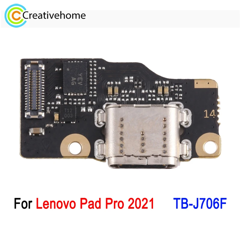 USB Charging Port Board For Lenovo XiaoXin Pad Pro 2021 11.5 inch TB-J706F Tail Charging Dock Connector Spare Part Replacement