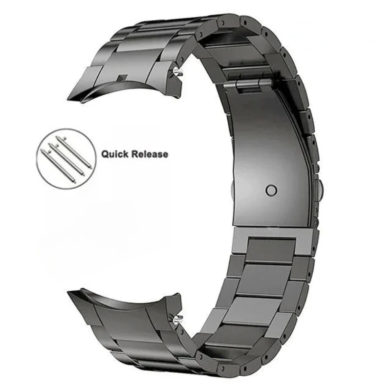 No Gap Titanium Metal Strap For Samsung Galaxy Watch 6 Classic 47mm 46mm 43mm 5Pro Light Bracelet Watch 7/6/5/4 44mm 40mm Belt