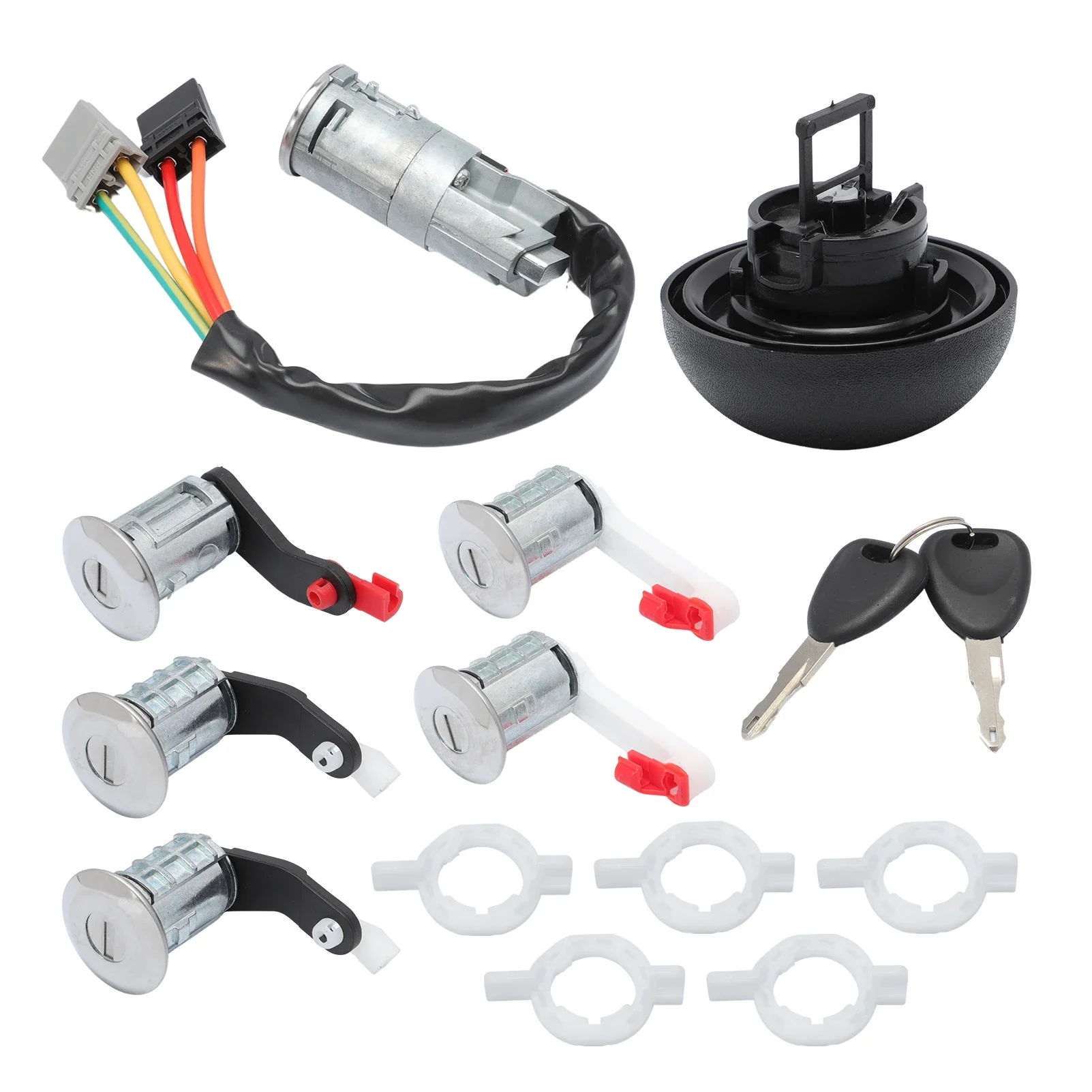 7701471591 interruptor de dirección de encendido de coche cerradura de barril para Renault Laguna I Master II Mascott Trafic Clio R21 7701475696