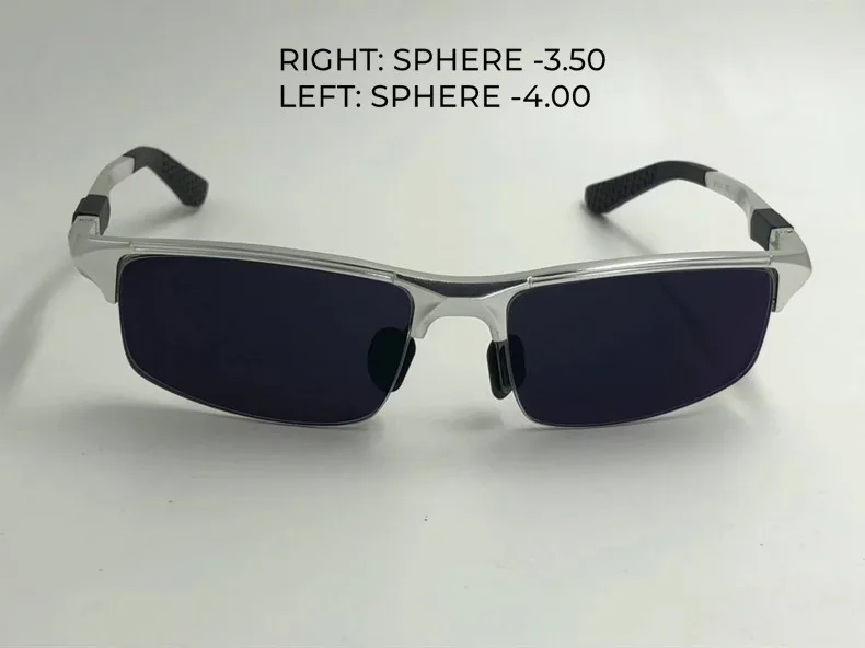 Aluminium Halbrand Optischer Rahmen Rezept Männer Rechteckige Brillen Sonnenbrille Brille Sportbrille Große Breite Gesicht Verwendung – Detail 11
