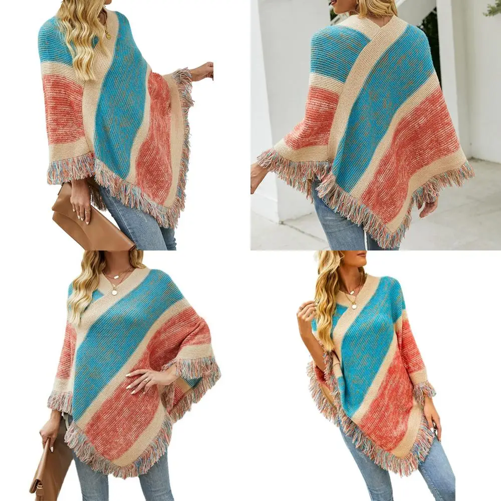 

Легкий кардиган-пончо в богемном стиле — мягкая удобная шаль для милого и стильного образа