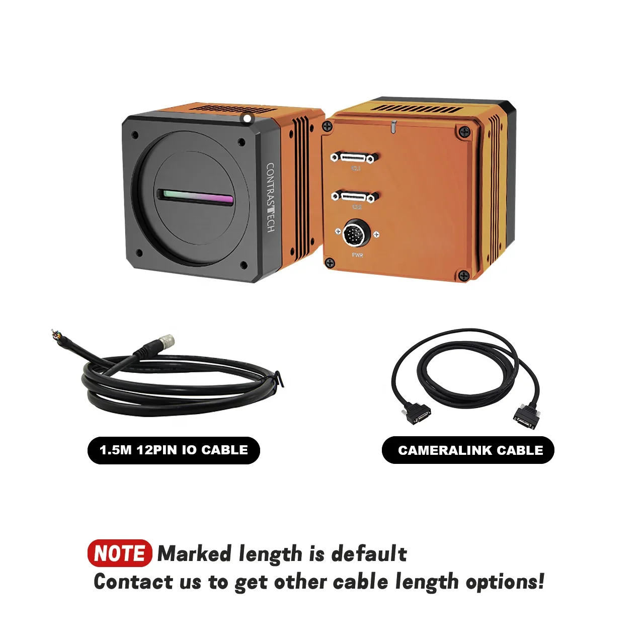 16K 50 KHz Cámara Link Línea de inspección de tela Escaneo Cámara de escaneo de línea de visión dinámica amplia