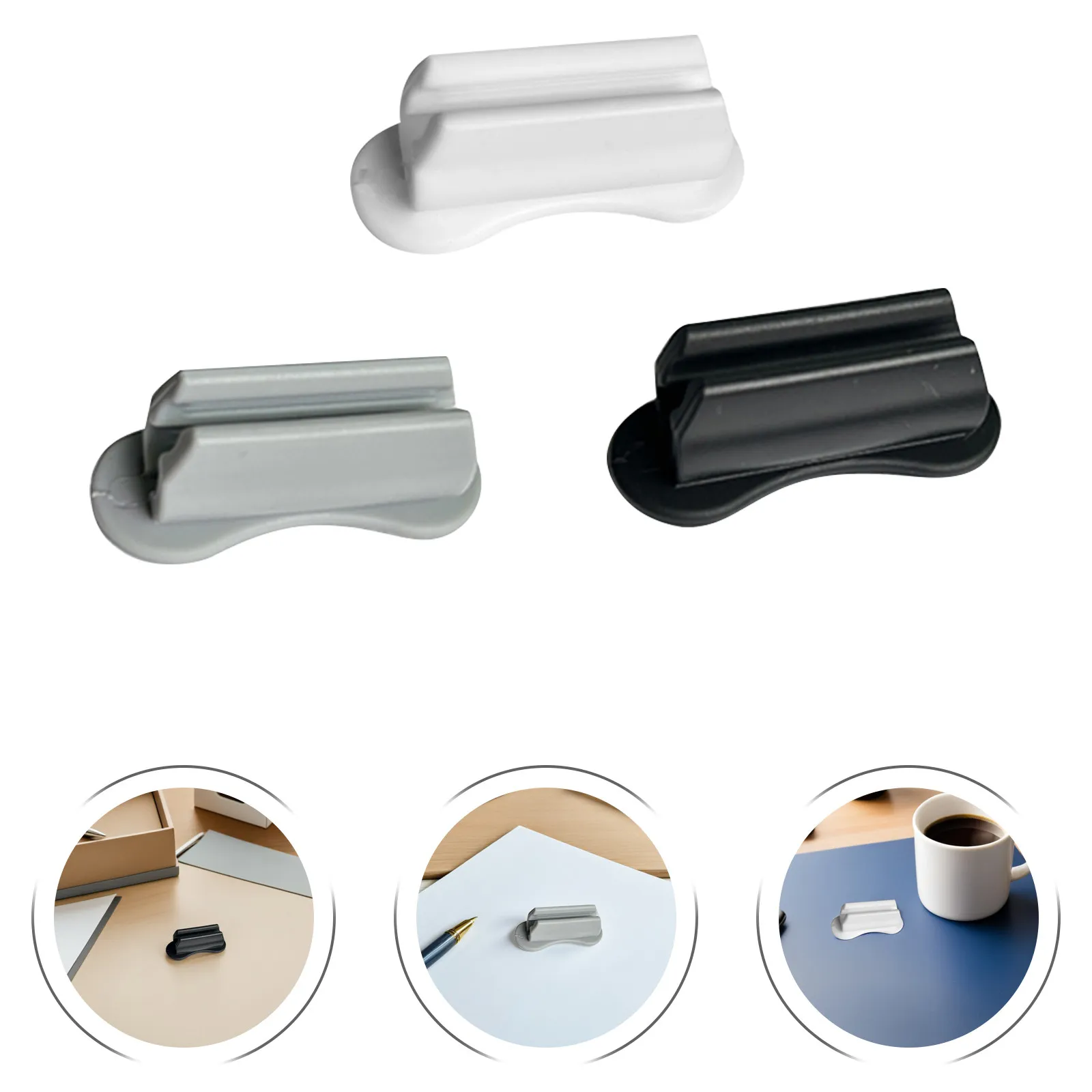 6Pcs Adhesive Silicone Pen Holder Clip Versatile Gourd Shape Pencil Marker Brush Organizer for Desk Wall Whiteboard Refrigerator